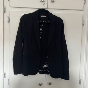 Olivia Moon single button stretch blazer